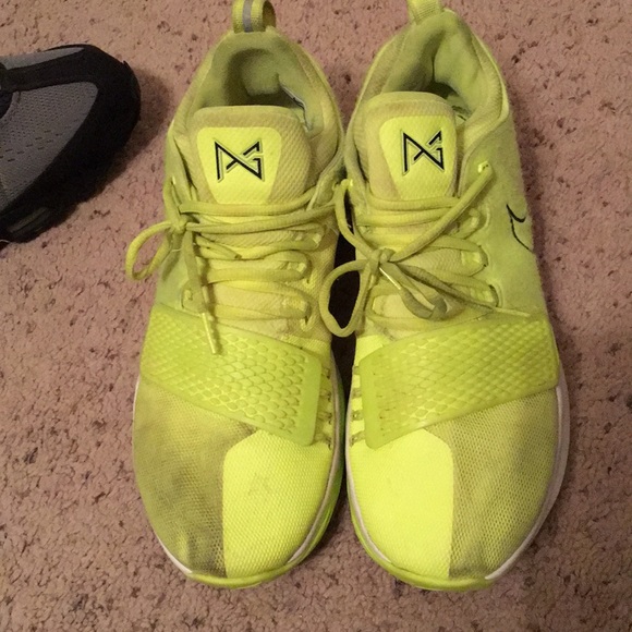 paul george tennis ball shoes